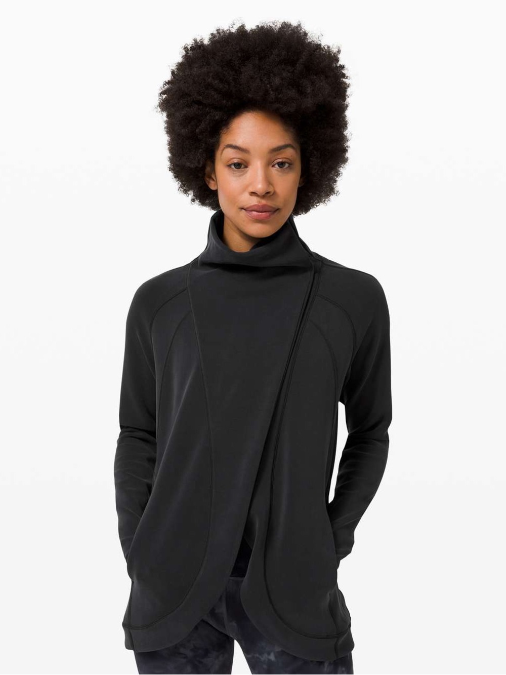 LULULEMON Rulu Fabric Rally Wrap in Black LW3DJ5S